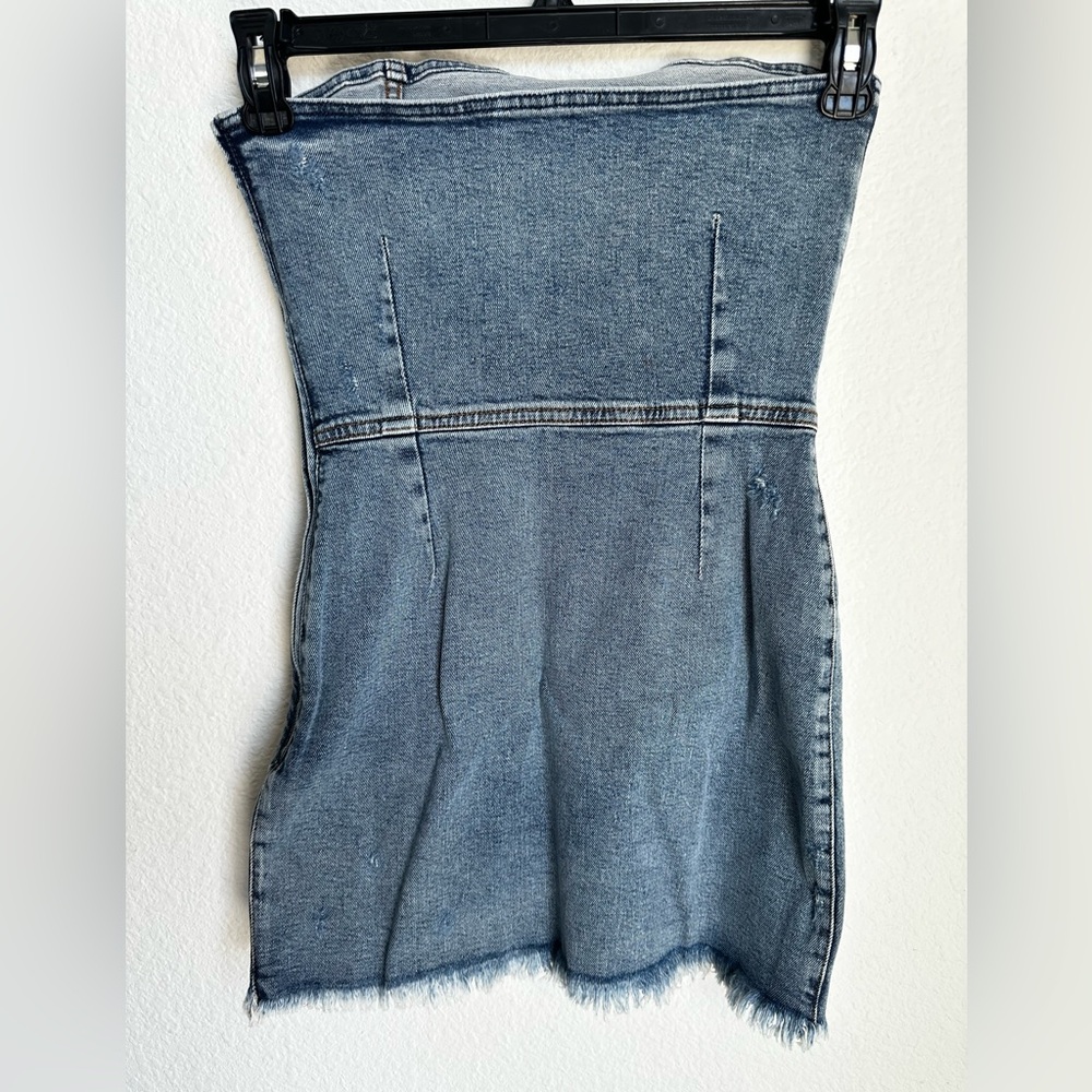 SER.O.YA Leighton Dress blue denim mini dress Size‎ Small - Picture 15 of 17